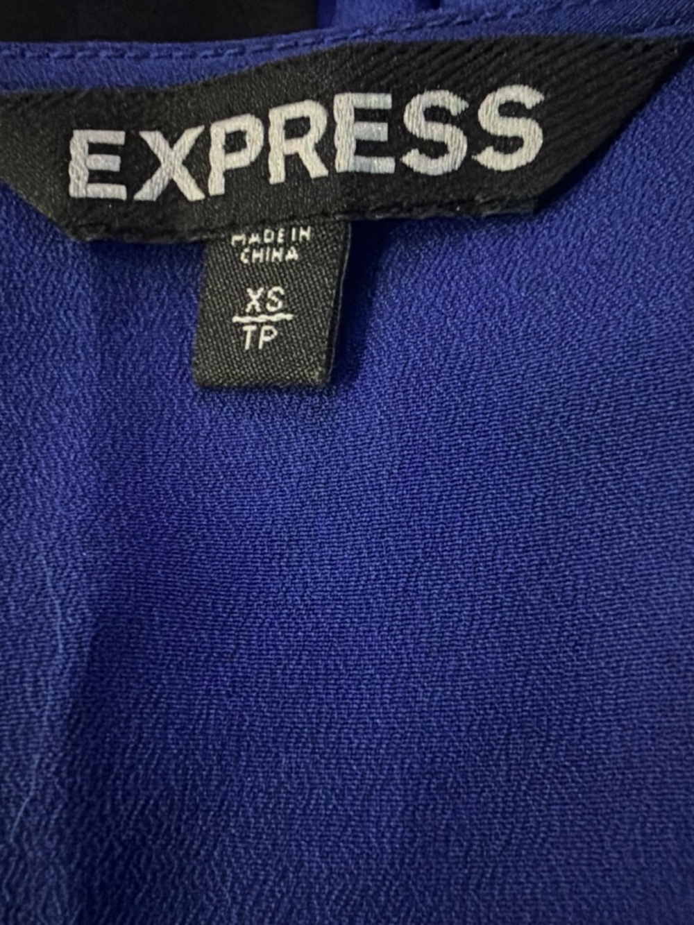 Express Women's Cobalt Blue Dress